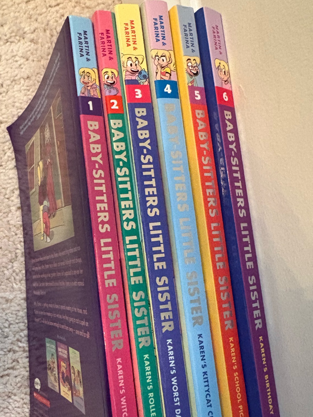 Baby Sitters Club Little Sisters Books 1-6
